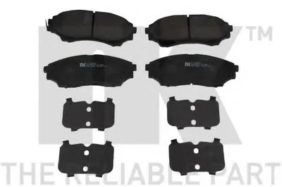 Комплект тормозных колодок, дисковый тормоз NK купить