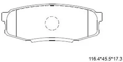 Комплект тормозных колодок, дисковый тормоз ASIMCO купить