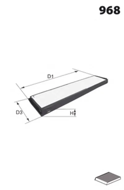 Фильтр, воздух во внутренном пространстве LUCAS FILTERS купить