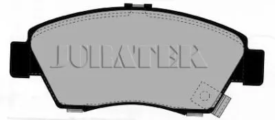 Комплект тормозных колодок, дисковый тормоз JURATEK купить