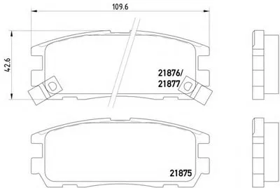 Комплект тормозных колодок, дисковый тормоз HELLA купить