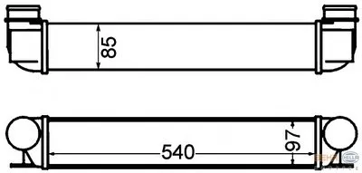 Интеркулер BEHR HELLA SERVICE купить