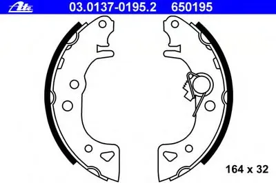 Комплект тормозных колодок ATE купить