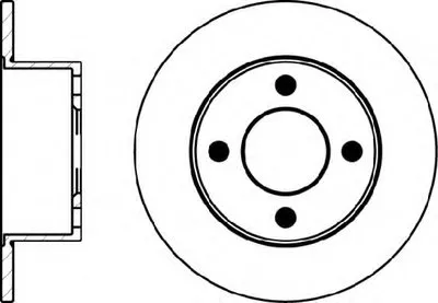 Тормозной диск TEXTAR купить