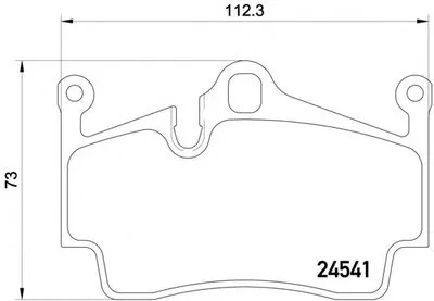 Комплект тормозных колодок, дисковый тормоз HELLA PAGID купить