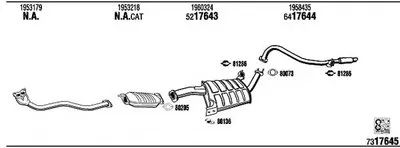 Система выпуска ОГ WALKER купить