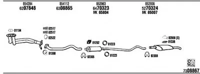 Система выпуска ОГ WALKER купить