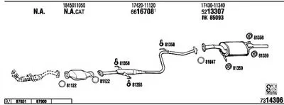 Система выпуска ОГ WALKER купить