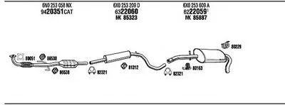 Система выпуска ОГ WALKER купить
