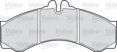 Комплект тормозных колодок, дисковый тормоз VALEO купить