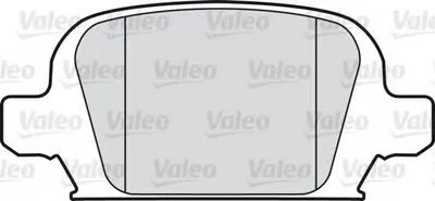 Комплект тормозных колодок, дисковый тормоз VALEO купить