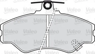 Комплект тормозных колодок, дисковый тормоз VALEO купить
