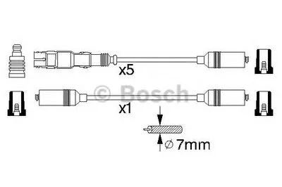 Комплект проводов зажигания