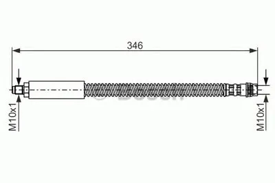 Тормозной шланг BOSCH купить
