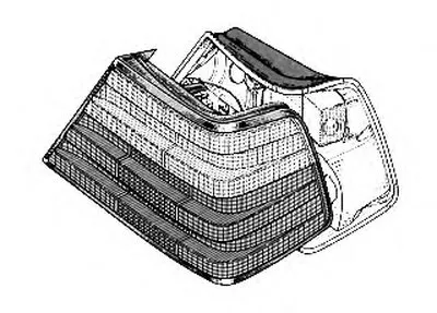 Задний фонарь VAN WEZEL купить