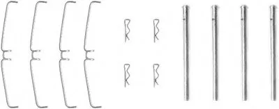 Комплектующие, колодки дискового тормоза TEXTAR купить