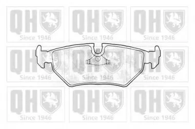 Комплект тормозных колодок, дисковый тормоз QUINTON HAZELL купить