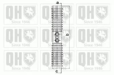 Комплект пылника, рулевое управление QUINTON HAZELL купить