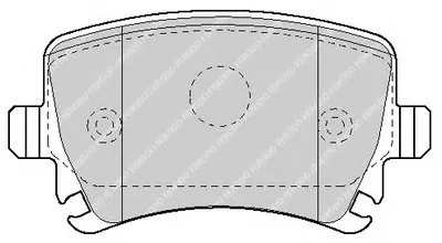 Комплект тормозных колодок, дисковый тормоз PREMIER FERODO купить