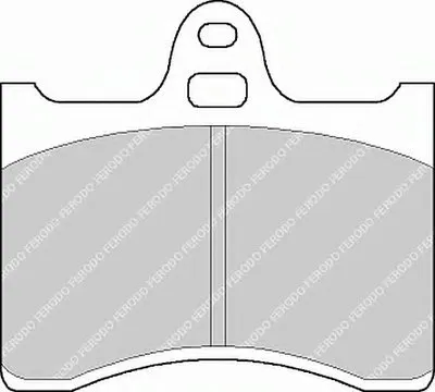Комплект тормозных колодок, дисковый тормоз PREMIER FERODO купить