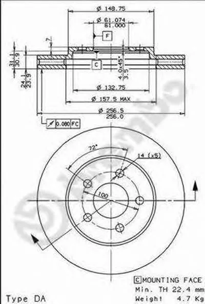 Тормозной диск AP купить