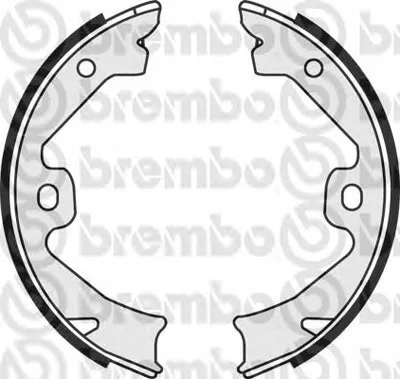 Комплект тормозных колодок, стояночная тормозная система BREMBO купить