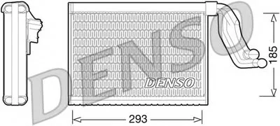 Испаритель, кондиционер DENSO купить