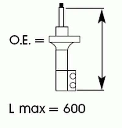 Амортизатор Excel-G KYB купить