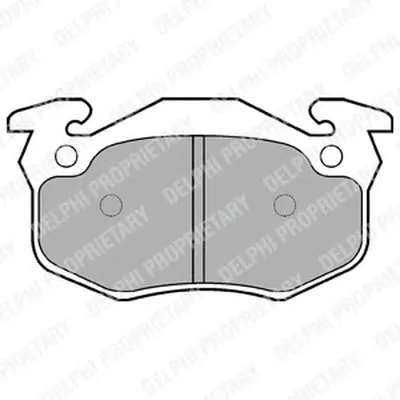 Комплект тормозных колодок, дисковый тормоз DELPHI купить