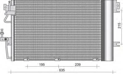 Конденсатор, кондиционер MAGNETI MARELLI купить