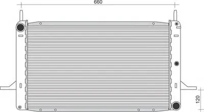 Радиатор, охлаждение двигателя MAGNETI MARELLI купить