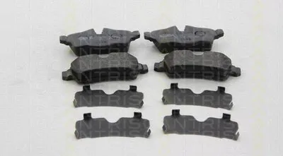 Комплект тормозных колодок, дисковый тормоз TRISCAN купить