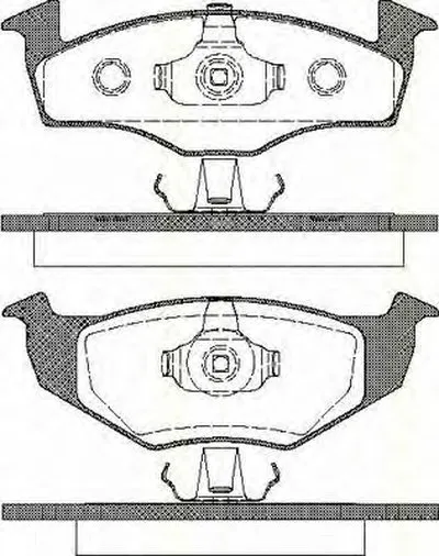 Комплект тормозных колодок, дисковый тормоз TRISCAN купить