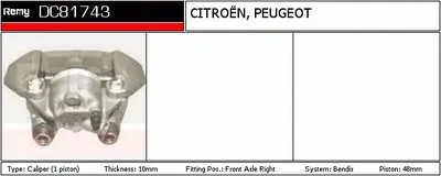 Тормозной суппорт Remanufactured REMY (Multiline) DELCO REMY купить