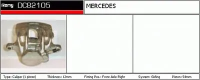 Тормозной суппорт Remanufactured REMY (Multiline) DELCO REMY купить