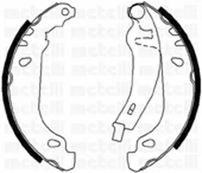 Комплект тормозных колодок METELLI купить