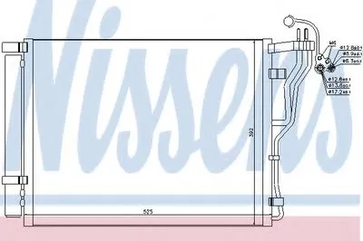Конденсатор, кондиционер NISSENS купить