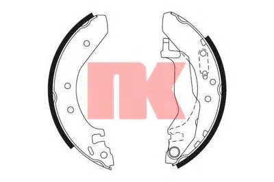 Комплект тормозных колодок NK купить