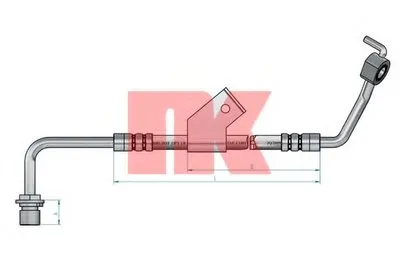 Тормозной шланг NK купить