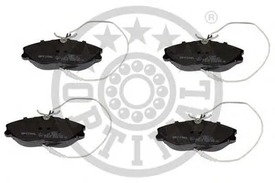 Комплект тормозных колодок, дисковый тормоз OPTIMAL купить