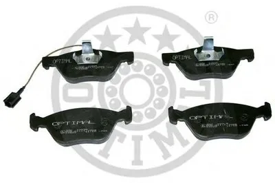 Комплект тормозных колодок, дисковый тормоз OPTIMAL купить