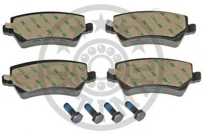 Комплект тормозных колодок, дисковый тормоз OPTIMAL купить