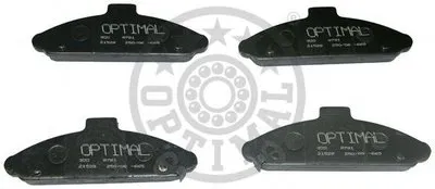 Комплект тормозных колодок, дисковый тормоз OPTIMAL купить