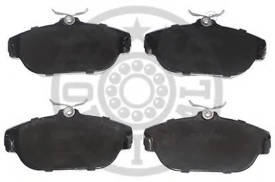 Комплект тормозных колодок, дисковый тормоз OPTIMAL купить