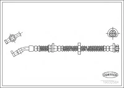 Тормозной шланг CORTECO купить