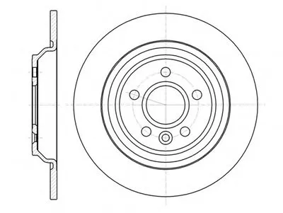 Тормозной диск REMSA купить