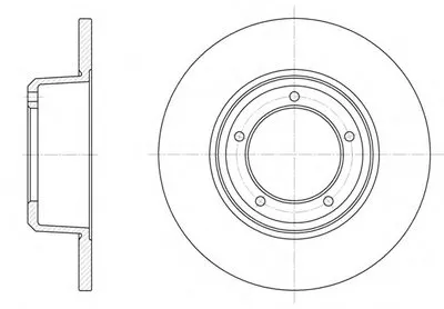 Тормозной диск REMSA купить