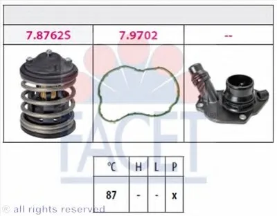 Термостат, охлаждающая жидкость FACET купить
