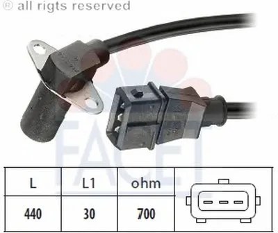 Датчик импульсов; Датчик импульсов, маховик FACET купить