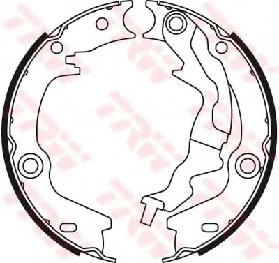 Комплект тормозных колодок, стояночная тормозная система TRW купить